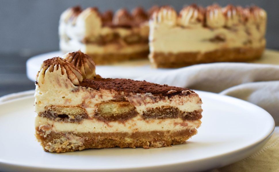 No-bake Tiramisù cheesecake