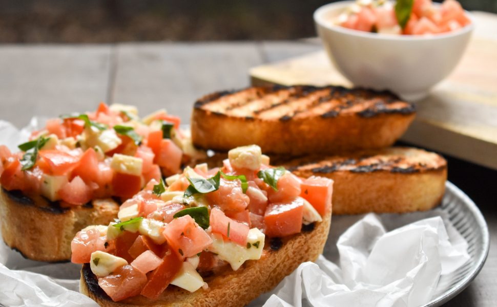 Bruschetta caprese