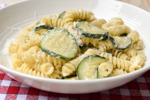 Zucchini and Philadelphia pasta