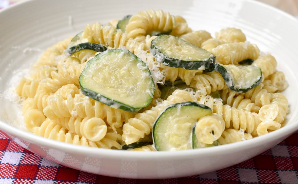 Zucchini and Philadelphia pasta