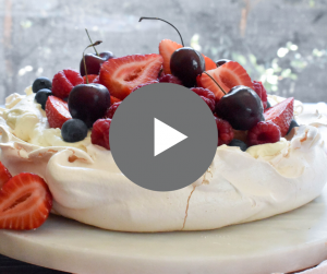 Pavlova video recipe