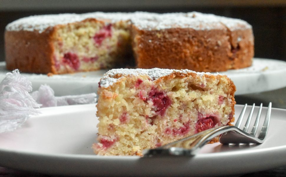 Easy raspberry cake