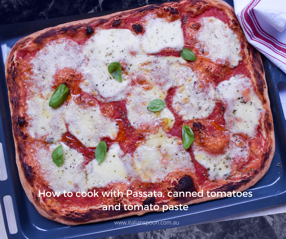 How to cook with Passata, canned tomatoes and tomato paste