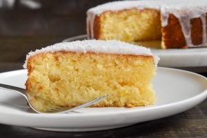 Coconut pineapple cake