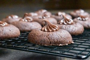 Chocolate Nutella cookies