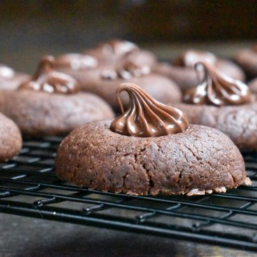 Chocolate Nutella cookies