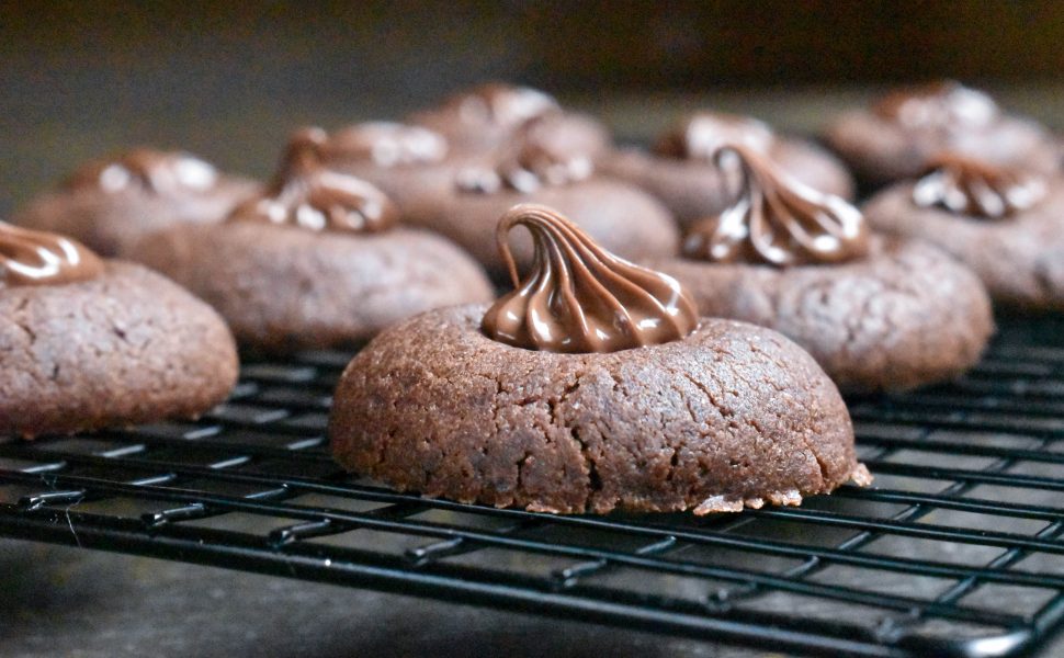 Chocolate Nutella cookies