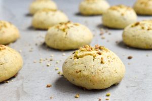 Italian pistachio lemon cookies