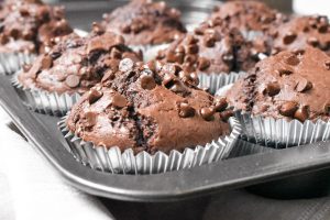 Easy chocolate muffins