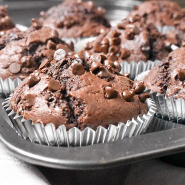 Easy chocolate muffins