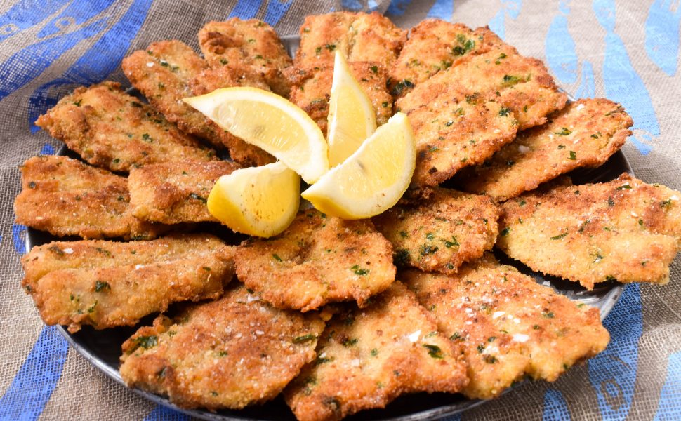 Sicilian crumbed sardines