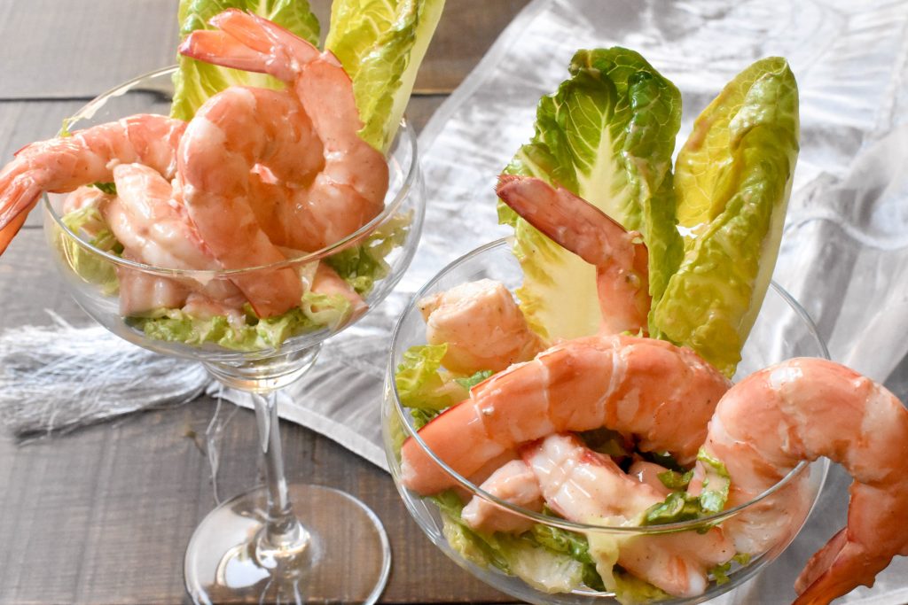 Prawn cocktail Italian Spoon