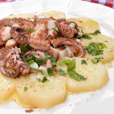 Octopus and potato salad