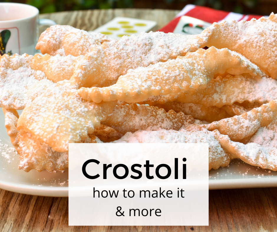 Crostoli: how to make it & more