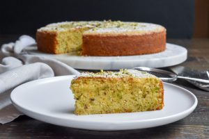 Orange pistachio cake