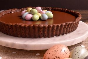 Chocolate Easter tart