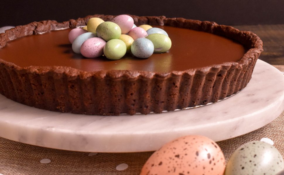 Chocolate Easter tart