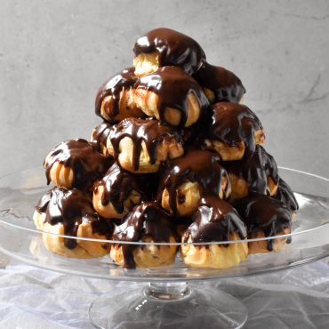 Chocolate Profiterole Cake