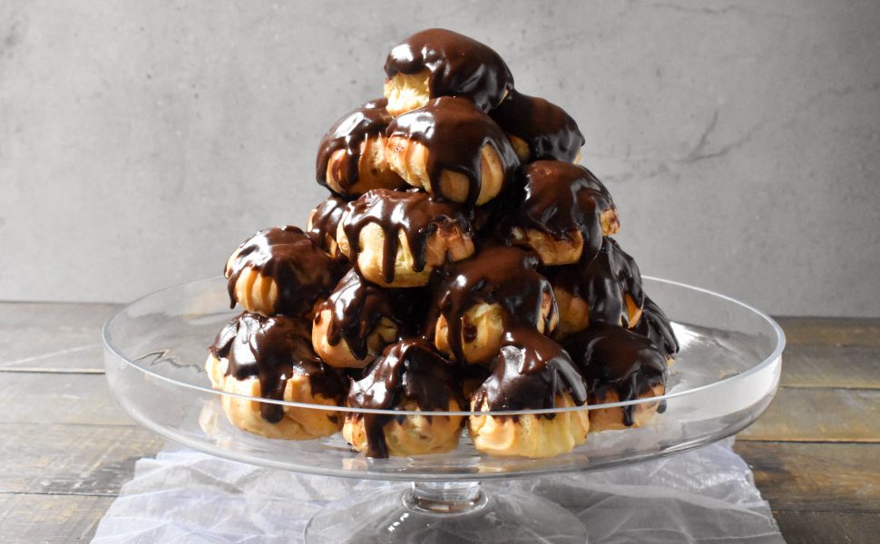 Chocolate Profiterole Cake