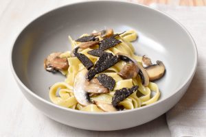 Truffle mushroom pasta