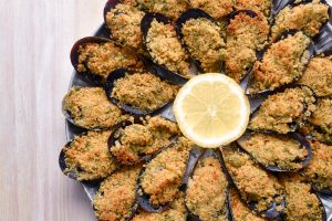 Cozze gratinate