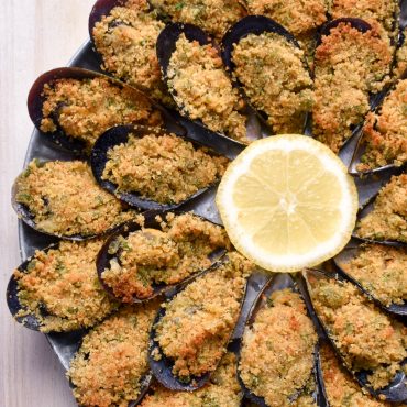 Cozze gratinate