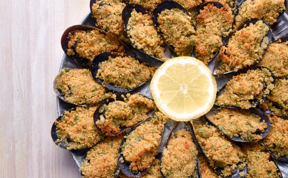 Cozze gratinate