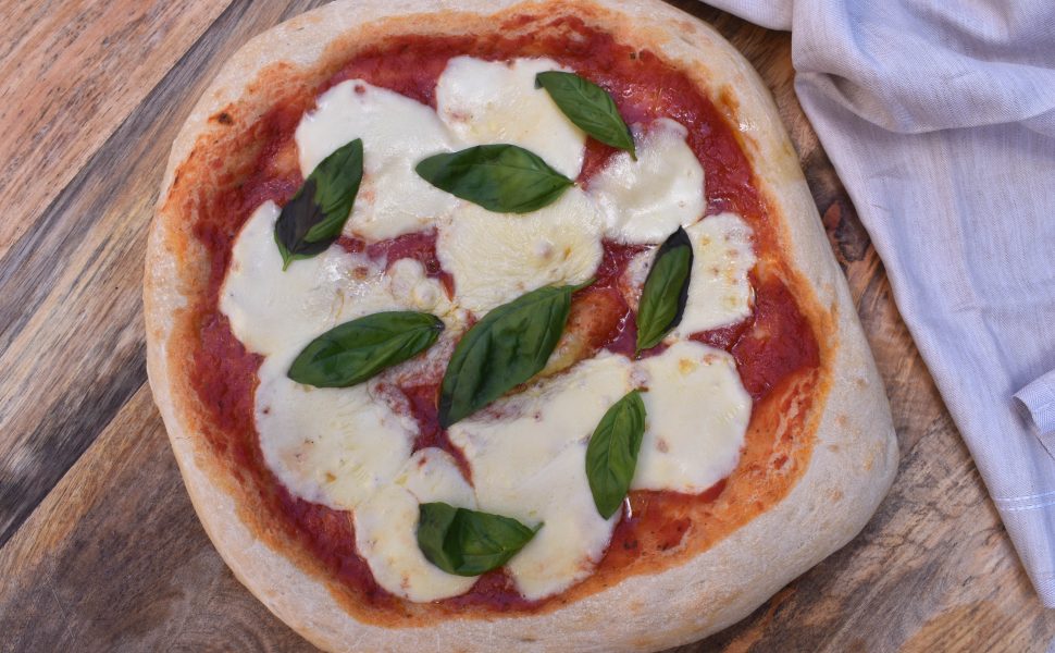 Neapolitan-style pizza Margherita
