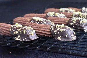 Double Chocolate Viennesi biscuits