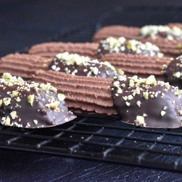 Double Chocolate Viennesi biscuits