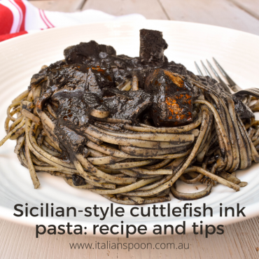 Sicilian-style cuttlefish ink pasta: recipe and tips