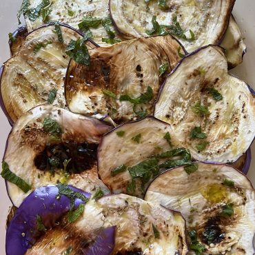 Italian grilled eggplant