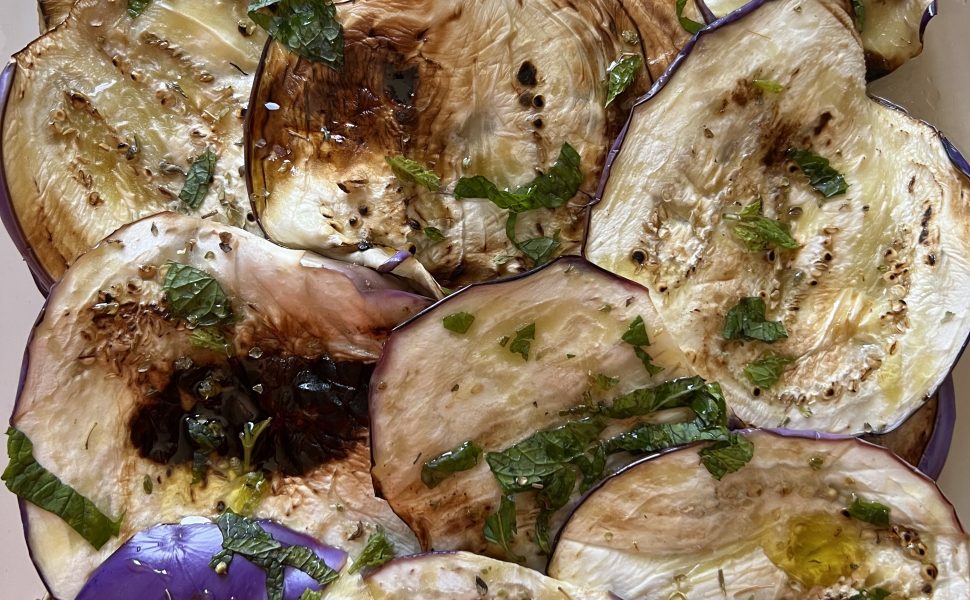 Italian grilled eggplant