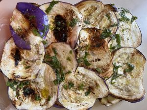 Italian grilled eggplant