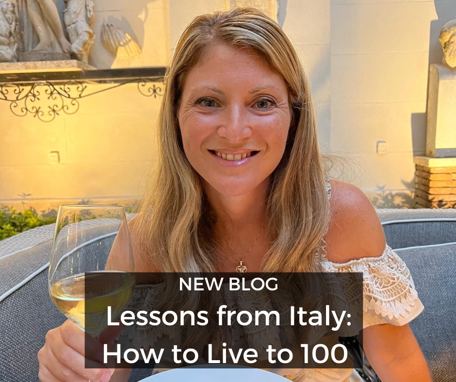 Lessons from Italy: How to live to 100