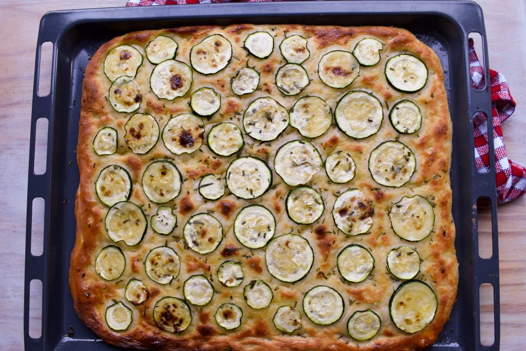 Zucchini focaccia Italian Spoon